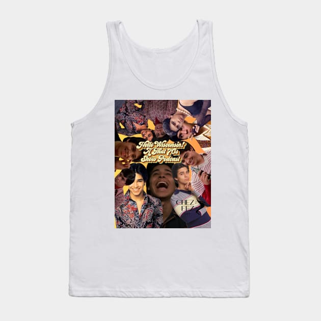 Fez Tank Top by Hello Wisconsin! A That '70s Show Podcast